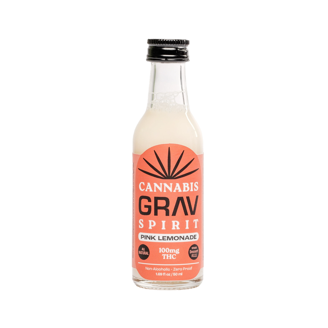 Grav Cannabis Spirit Flavor / 1.69oz / 50ml Pink Lemonade